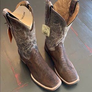 stetson ostrich boots